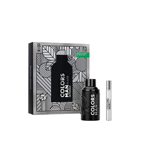 Benetton Colors Man Black Intenso EDT 100 ml +EDT 10 ml