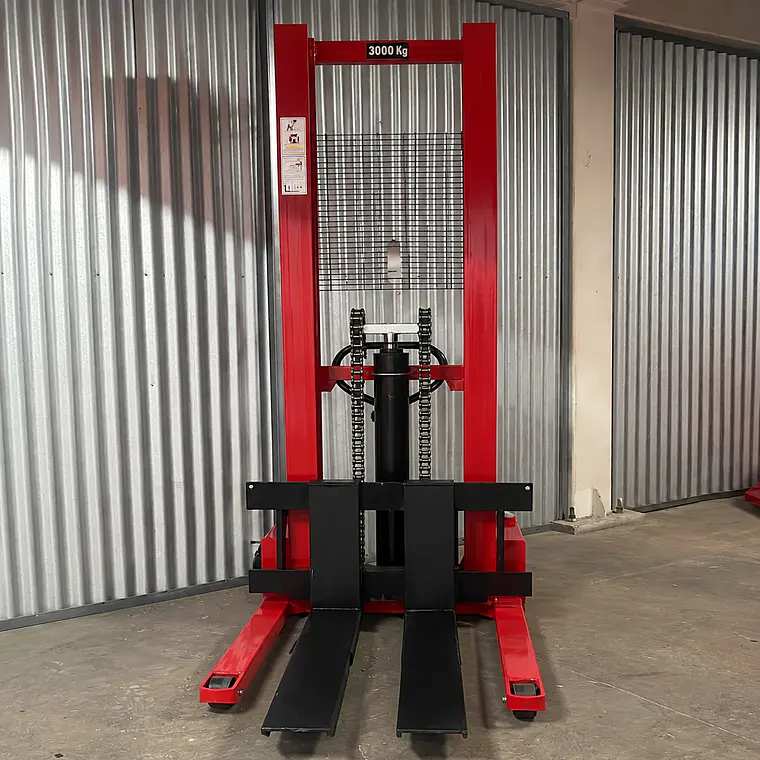 Apilador Manual Hidráulico 3T Altura 1.6M (Precio + IVA) 1