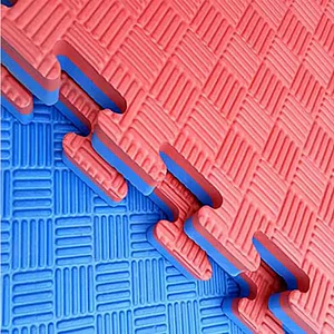 TATAMI 1X1X2.5CM  BICOLOR (ROJO/AZUL) (Precio + IVA)