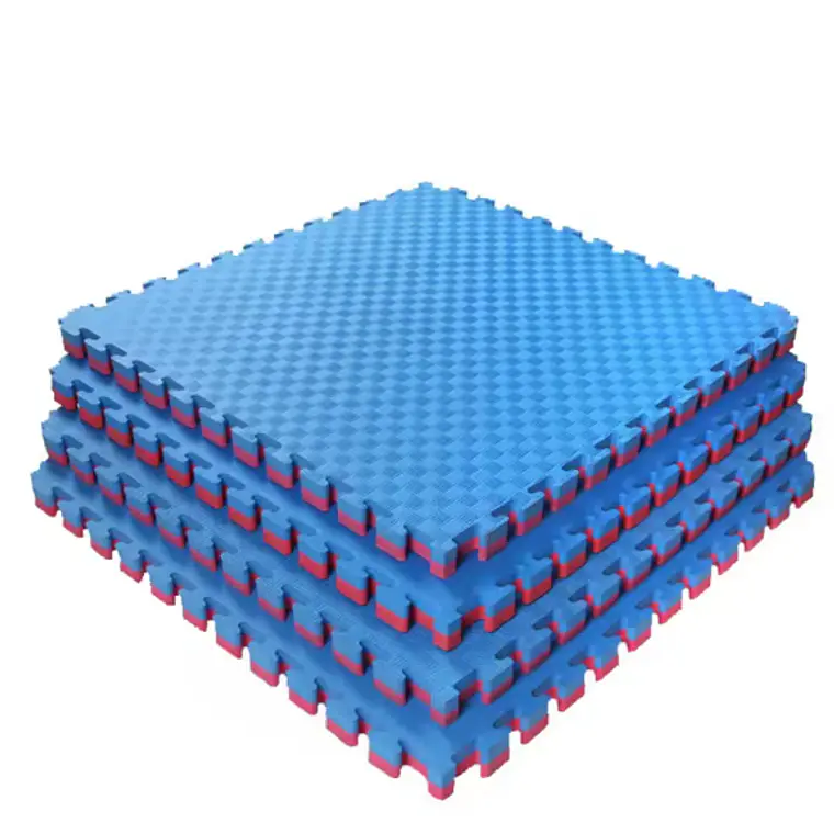 TATAMI 1X1X4CM  BICOLOR (ROJO/AZUL)  (Precio + IVA) 2