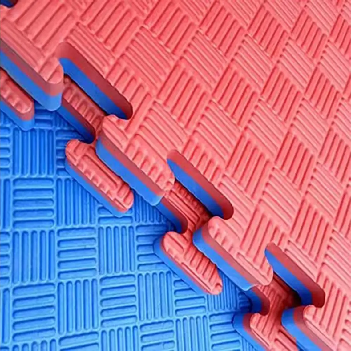 TATAMI 1X1X4CM  BICOLOR (ROJO/AZUL)  (Precio + IVA) 3