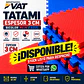 TATAMI 1X1X3CM  BICOLOR (ROJO/AZUL) (Precio + IVA) - Miniatura 1