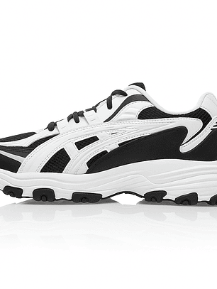 Zapatillas deportivas blancas y negras unisex 