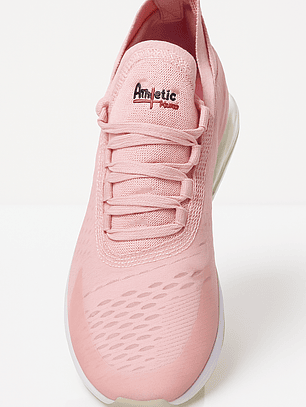 Zapatillas deportivas rosas con cámara de aire | Athletic Victory