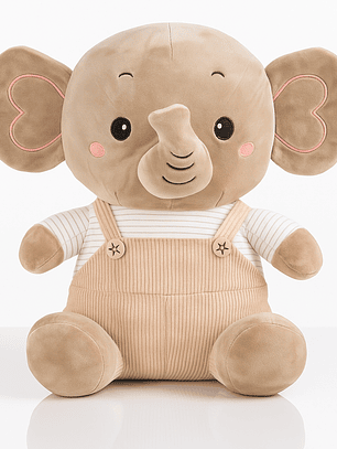 Elefante de Peluche 40 cm – Tierno y Suave-