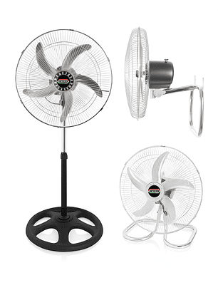 Ventilador 3 en 1 Crown – Potencia y frescura garantizada