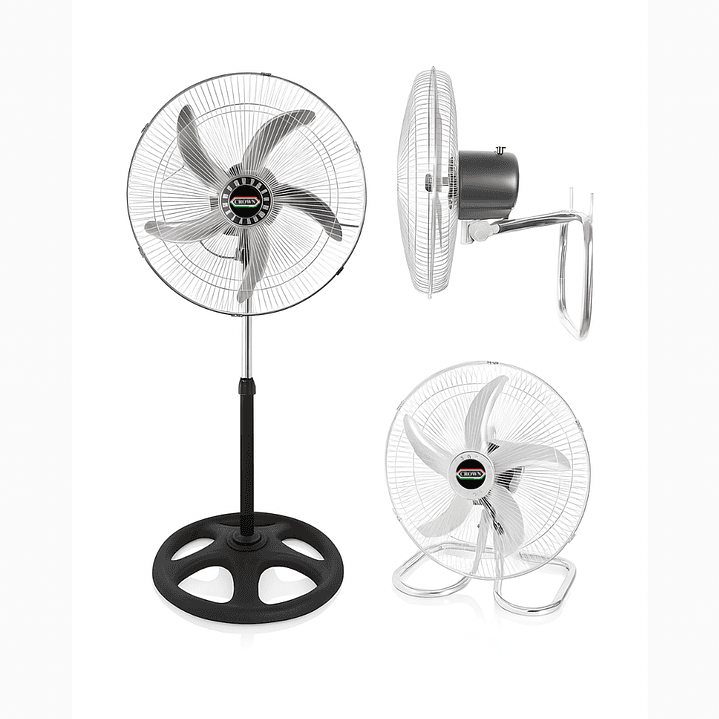 Ventilador 3 en 1 Crown – Potencia y frescura garantizada 1