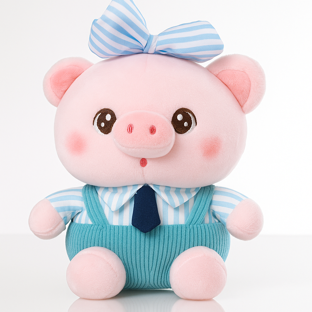Cerdito de peluche premium Importadora Victory - juguete tierno 3