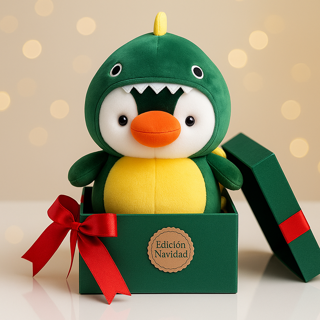 Peluche Pingüino Dinosaurio – Suave, tierno y perfecto para regalar 4