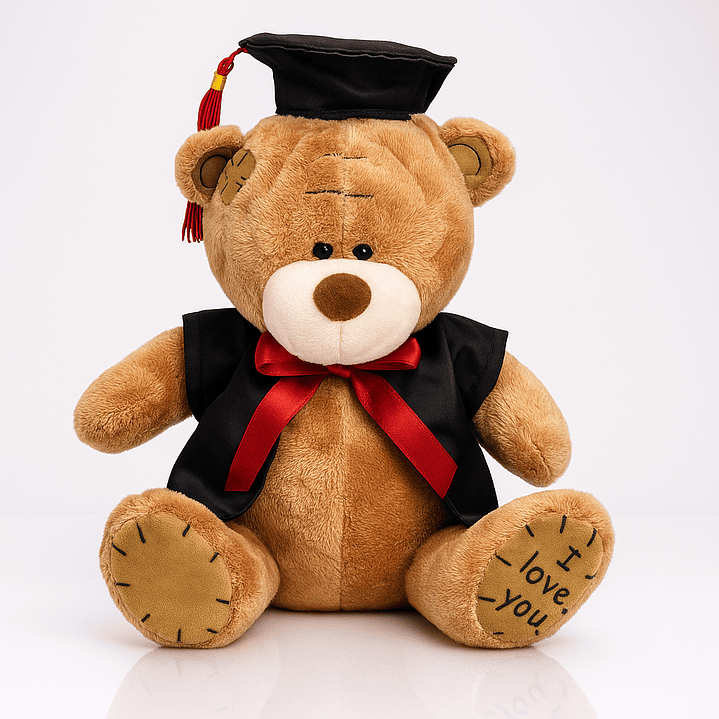 Osito de Graduación 23 cm – Peluche con Toga y Birrete 2