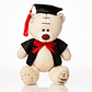 Osito de Graduación 23 cm – Peluche con Toga y Birrete - Miniatura 3