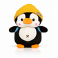 Peluche Pingüino con Gorro y Mochila – Suave, tierno y perfecto para regalar - Miniatura 2