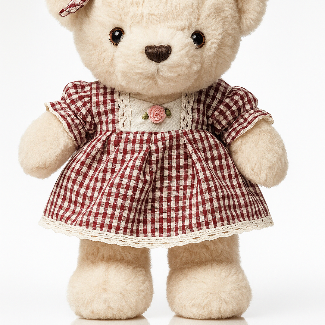 Pareja de Osos de Peluche 35 cm | Peluches Grandes Premium para Regalo 3