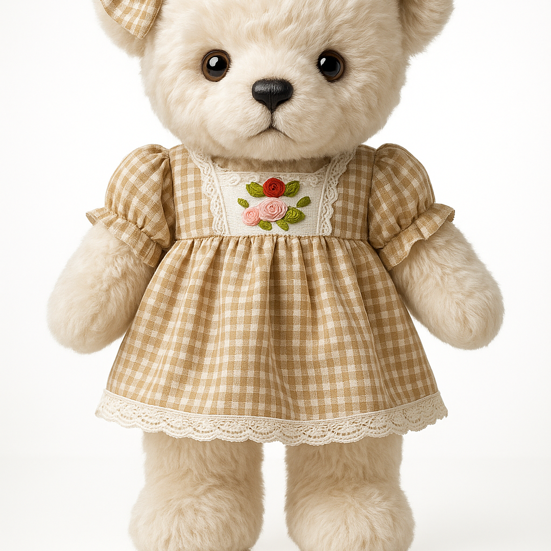 Pareja de Osos de Peluche 35 cm | Peluches Grandes Premium para Regalo 6