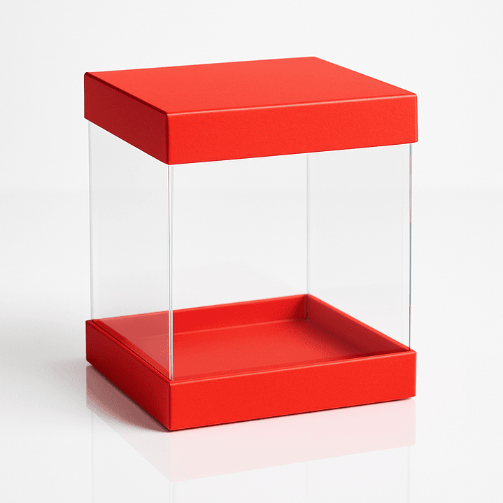 Caja expositora transparente 29x20 cm – Ideal para peluches y regalos 7