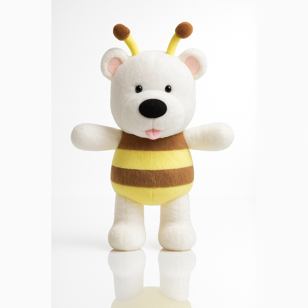 Peluche de Abeja de 60 cm - Tierno y Único, Ideal para Regalos y Decoración 1
