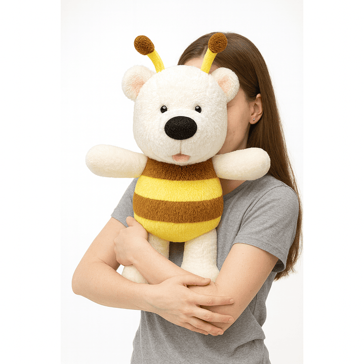 Peluche de Abeja de 60 cm - Tierno y Único, Ideal para Regalos y Decoración 2