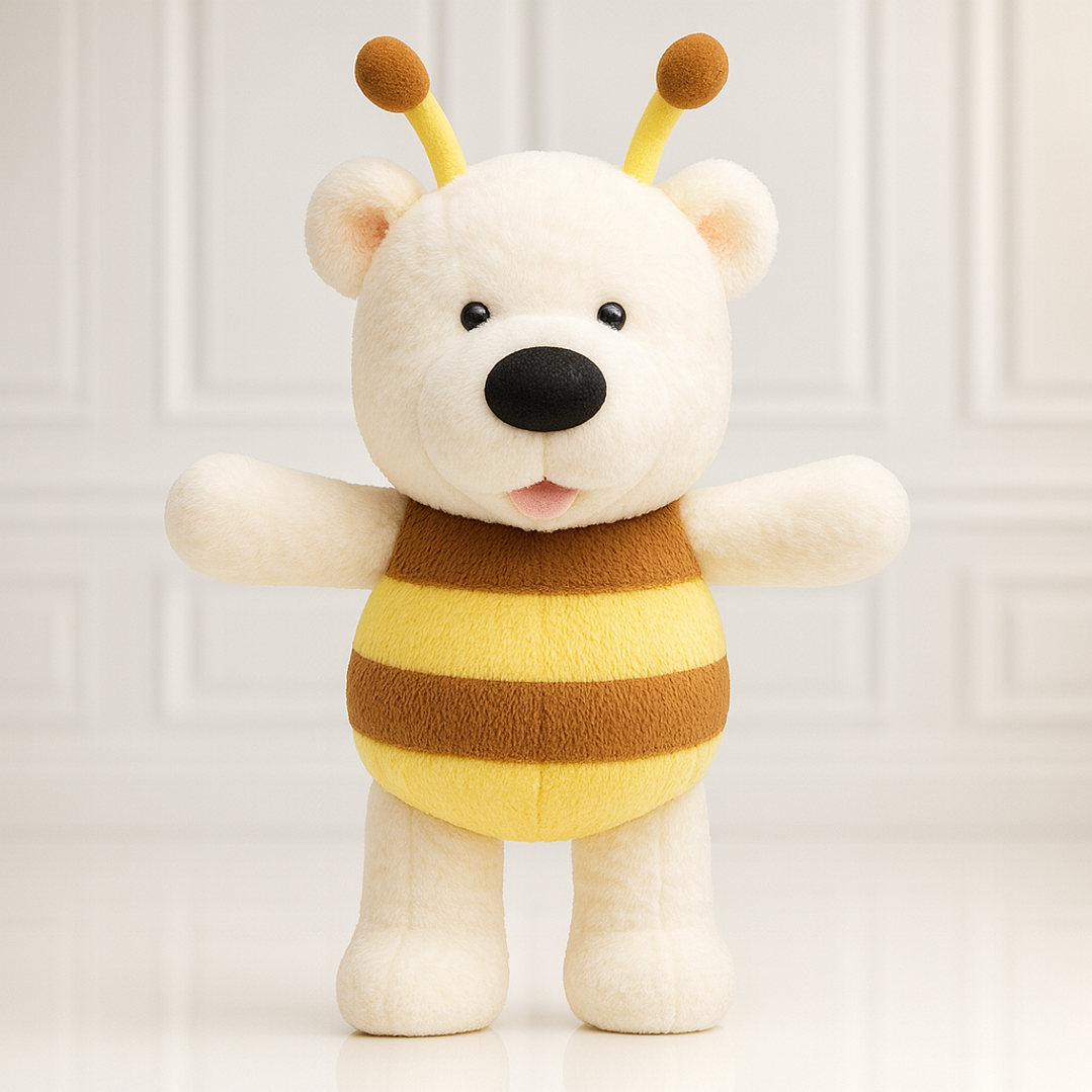 Peluche de Abeja de 60 cm - Tierno y Único, Ideal para Regalos y Decoración 4