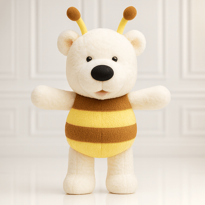 Peluche de Abeja de 60 cm - Tierno y Único, Ideal para Regalos y Decoración 4