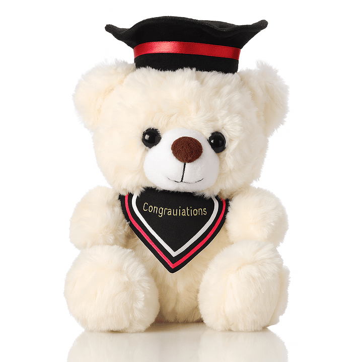 “Oso de Graduación 20cm con Birrete – Peluche Premium para Regalo” 3