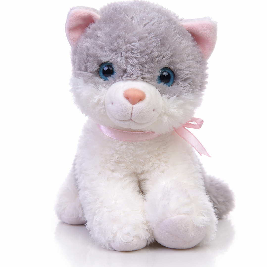 Gatos de Peluche 22 cm – Con sonido, diseño Realista y Ultra Suave 3