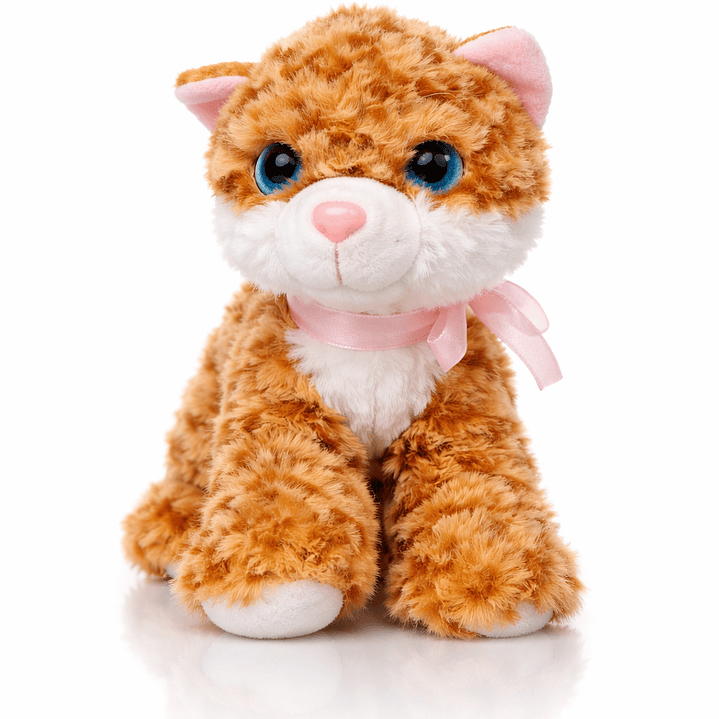 Gatos de Peluche 22 cm – Con sonido, diseño Realista y Ultra Suave 5