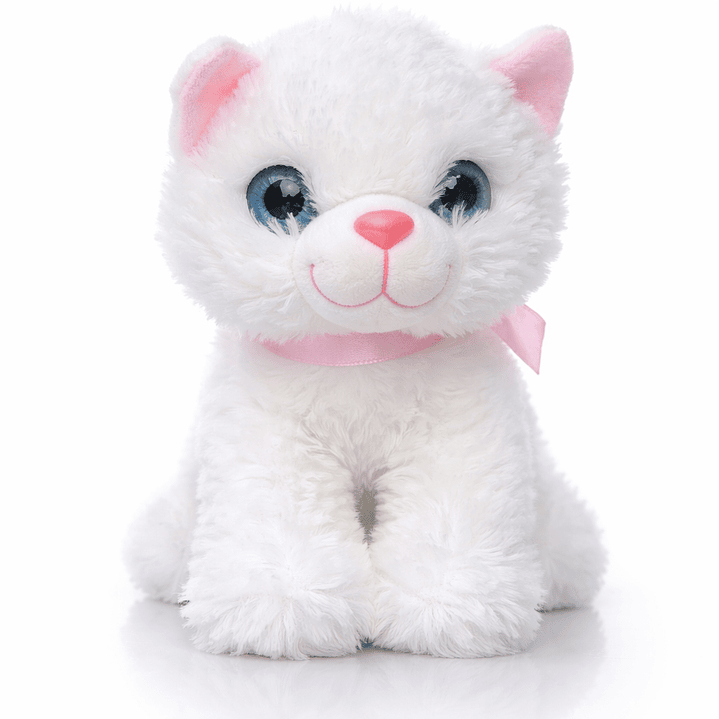 Gatos de Peluche 22 cm – Con sonido, diseño Realista y Ultra Suave 6