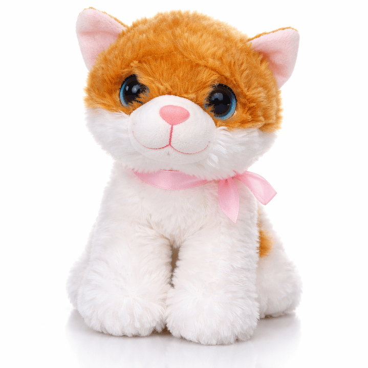 Gatos de Peluche 22 cm – Con sonido, diseño Realista y Ultra Suave 7