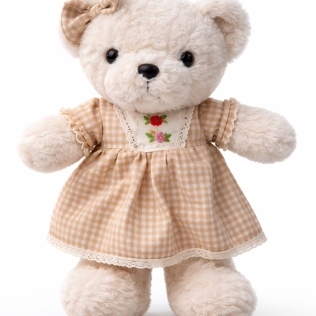 Pareja de Osos de Peluche 35 cm | Peluches Grandes Premium para Regalo 3