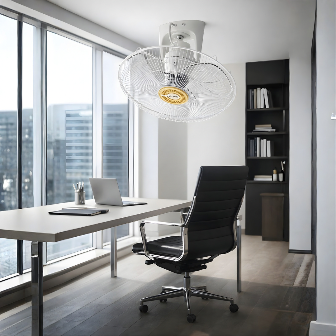 Ventilador de Techo Crown Orbital 18” – Motor de 100W con Control Remoto 2