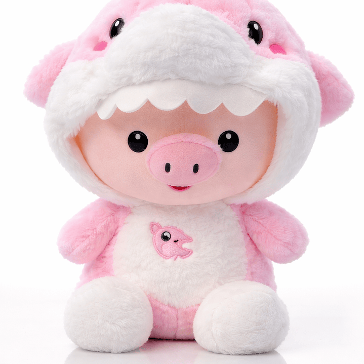 Peluche Infantil 30 cm con Disfraz de Tiburón – Suave, Tierno y Perfecto para Regalo 1