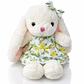 Pareja de Conejos de Peluche 30 cm – Importados, Suaves y Elegantes para Regalo Especial - Miniatura 3