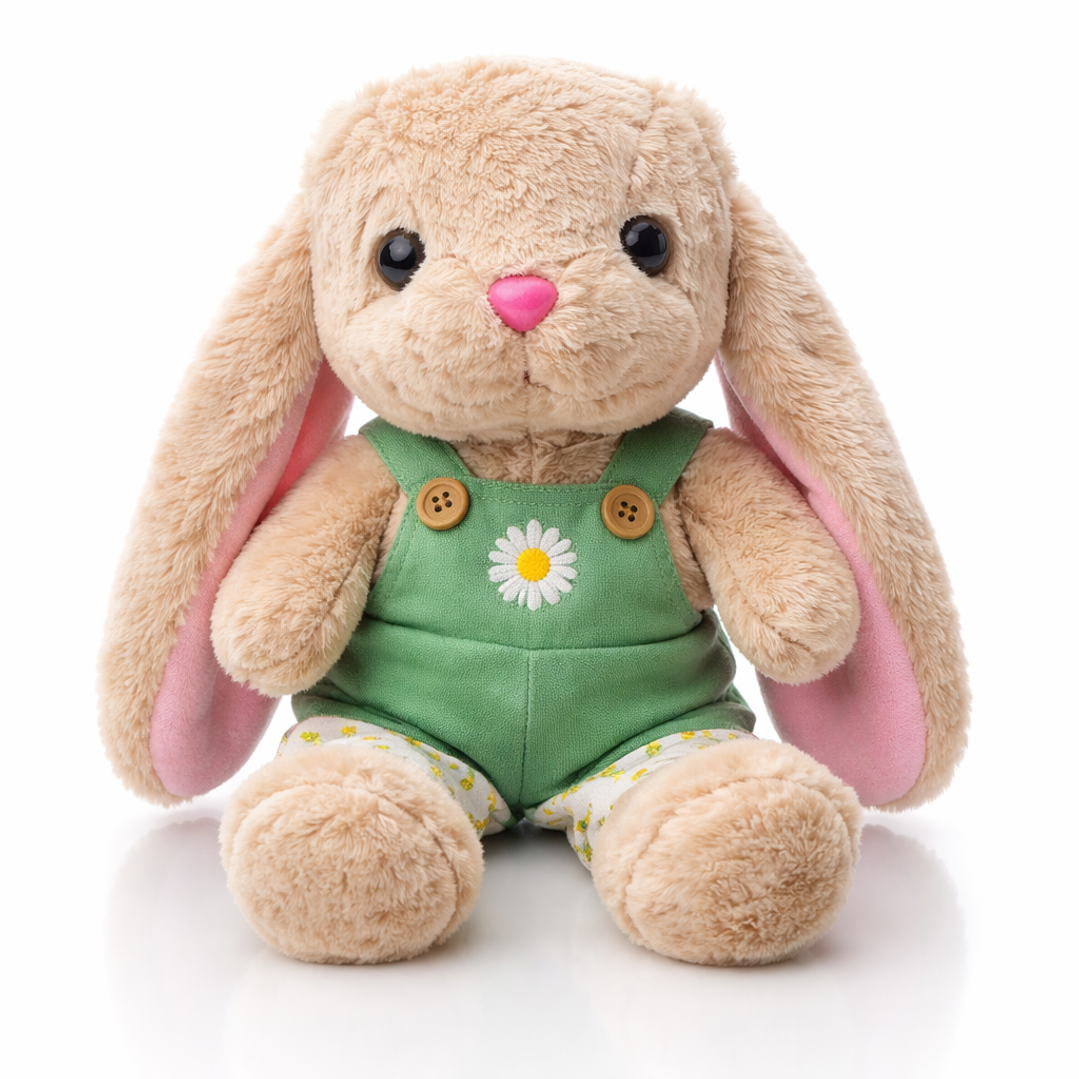 Pareja de Conejos de Peluche 30 cm – Importados, Suaves y Elegantes para Regalo Especial 4