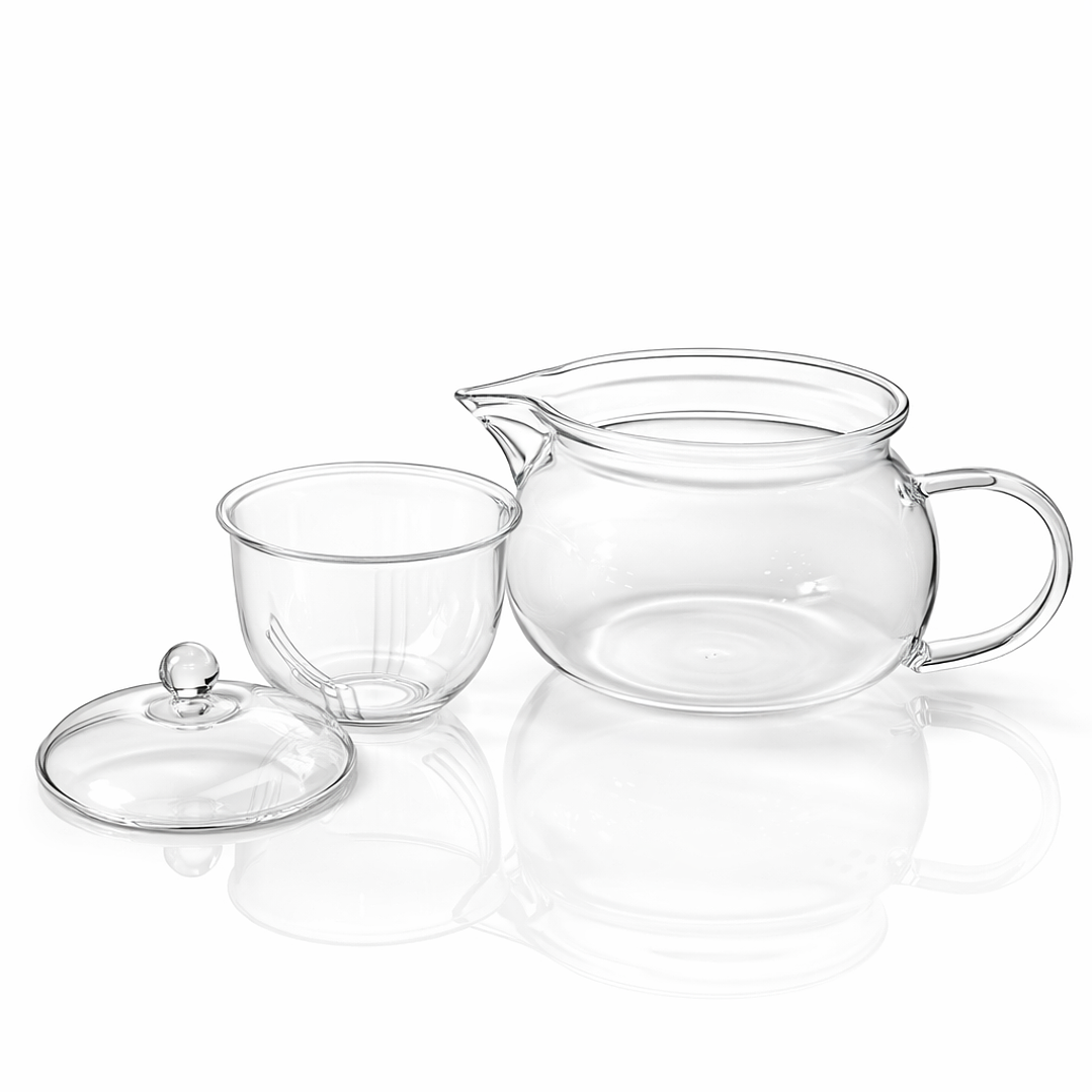 Tetera de Vidrio con Infusor de Borosilicato – Ideal para Té e Infusiones 3