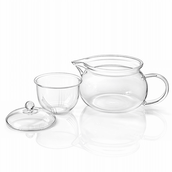 Tetera de Vidrio con Infusor de Borosilicato – Ideal para Té e Infusiones 3