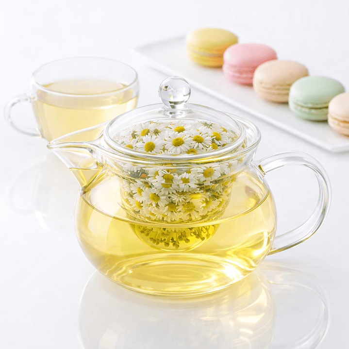 Tetera de Vidrio con Infusor de Borosilicato – Ideal para Té e Infusiones 1