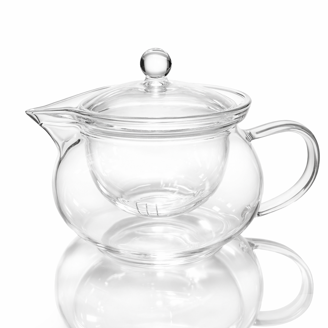 Tetera de Vidrio con Infusor de Borosilicato – Ideal para Té e Infusiones 4