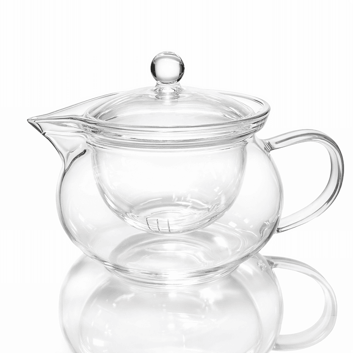 Tetera de Vidrio con Infusor de Borosilicato – Ideal para Té e Infusiones 4