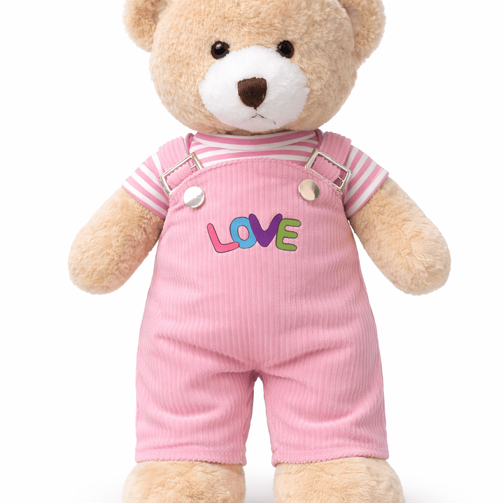 Peluche Osito Premium LOVE 38 cm – Suave, Tierno y Perfecto para Regalar 2