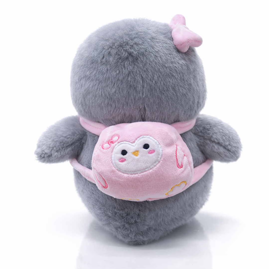 Pareja de Pingüinos de Peluche 21 cm – Suaves, Tiernos y Perfectos para Regalo 4