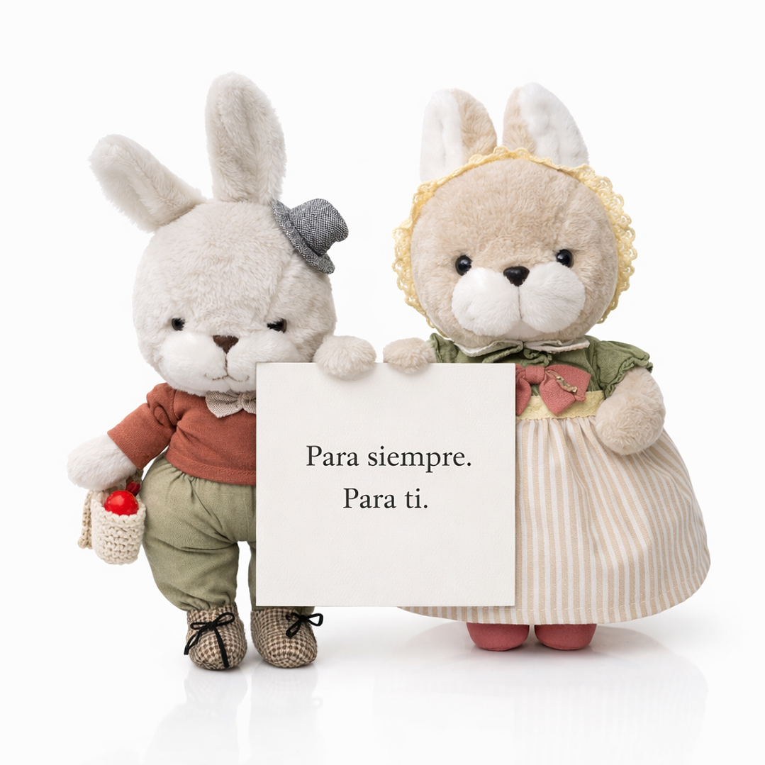 Conejitos de Peluche Premium – 32 cm 1