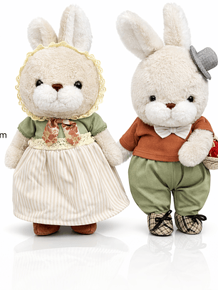 Conejitos de Peluche Premium – 32 cm