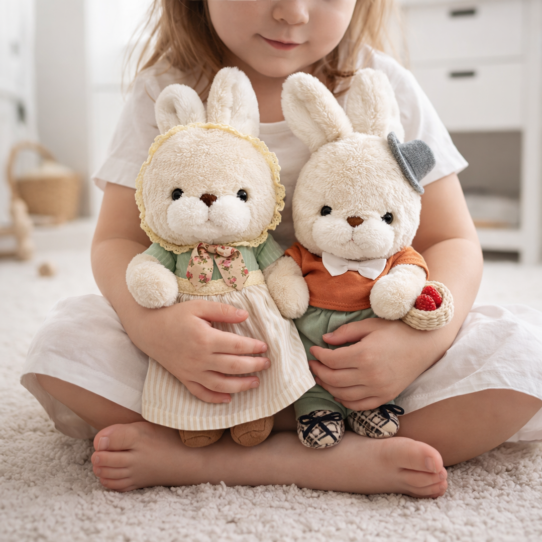 Conejitos de Peluche Premium – 32 cm 5