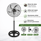 Ventilador de Pie Crown Orbital 3 en 1 – Potente, Silencioso y Ajustable - Miniatura 1