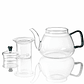 Tetera de Vidrio de Borosilicato 900 ml con Infusor – Ideal para Té e Infusiones - Miniatura 2
