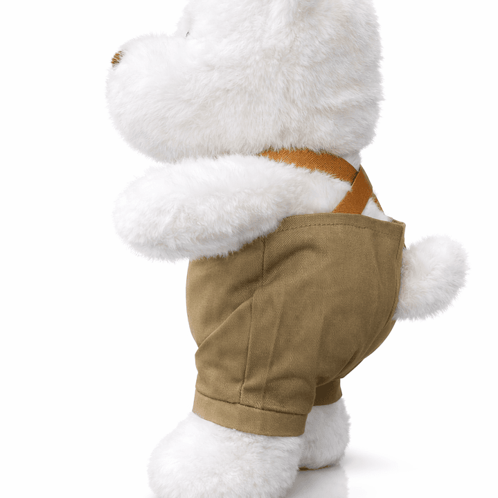 Oso Polar de Peluche Premium 38 cm – Estilo Vintage Elegante 2