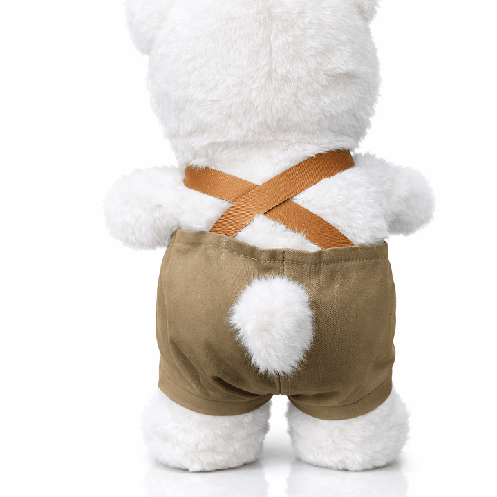 Oso Polar de Peluche Premium 38 cm – Estilo Vintage Elegante 3