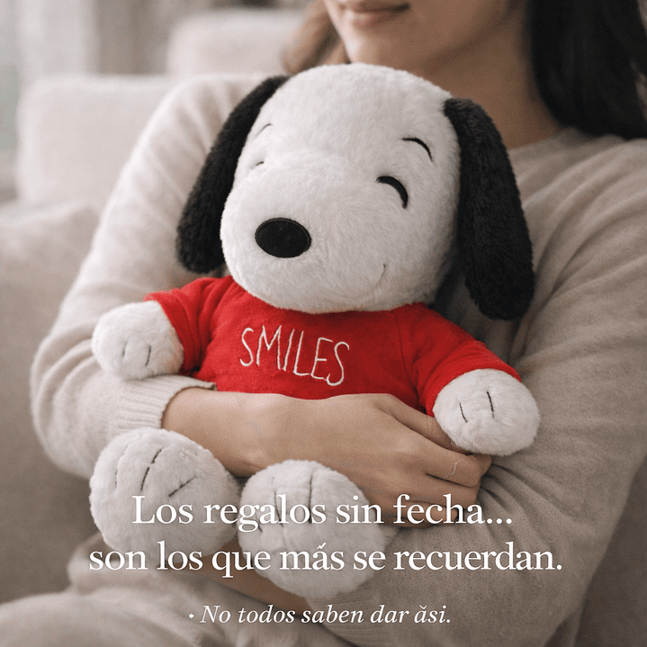 Peluche Snoopy “Smiles” 35 cm – Edición Especial Regalo 3