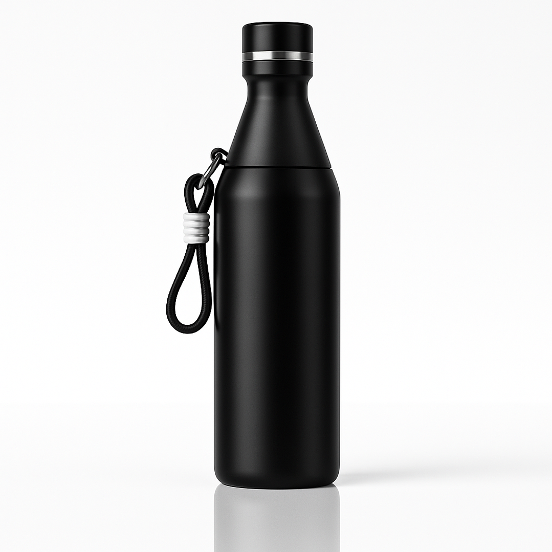 Botella de Acero Inoxidable 500 ml – Botella Térmica Reutilizable para Agua, Café o Bebidas 1