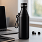 Botella de Acero Inoxidable 500 ml – Botella Térmica Reutilizable para Agua, Café o Bebidas - Miniatura 5